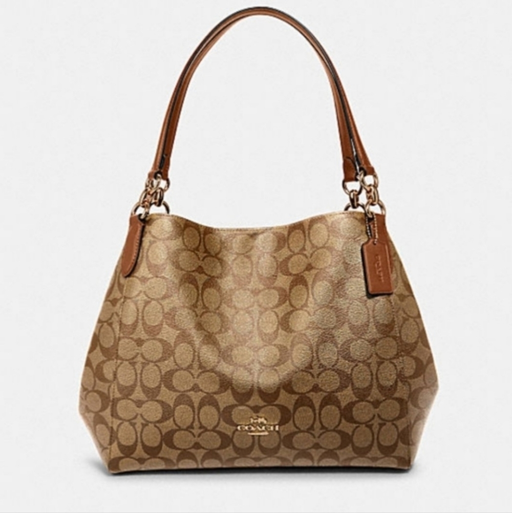 OFFERS ACCEPTED**Coach Signature Canvas Hobo Bag in Brown